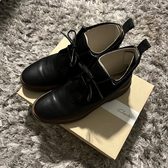 Clarks Trace Fawn Black Combo, size 10M - Picture 2 of 6